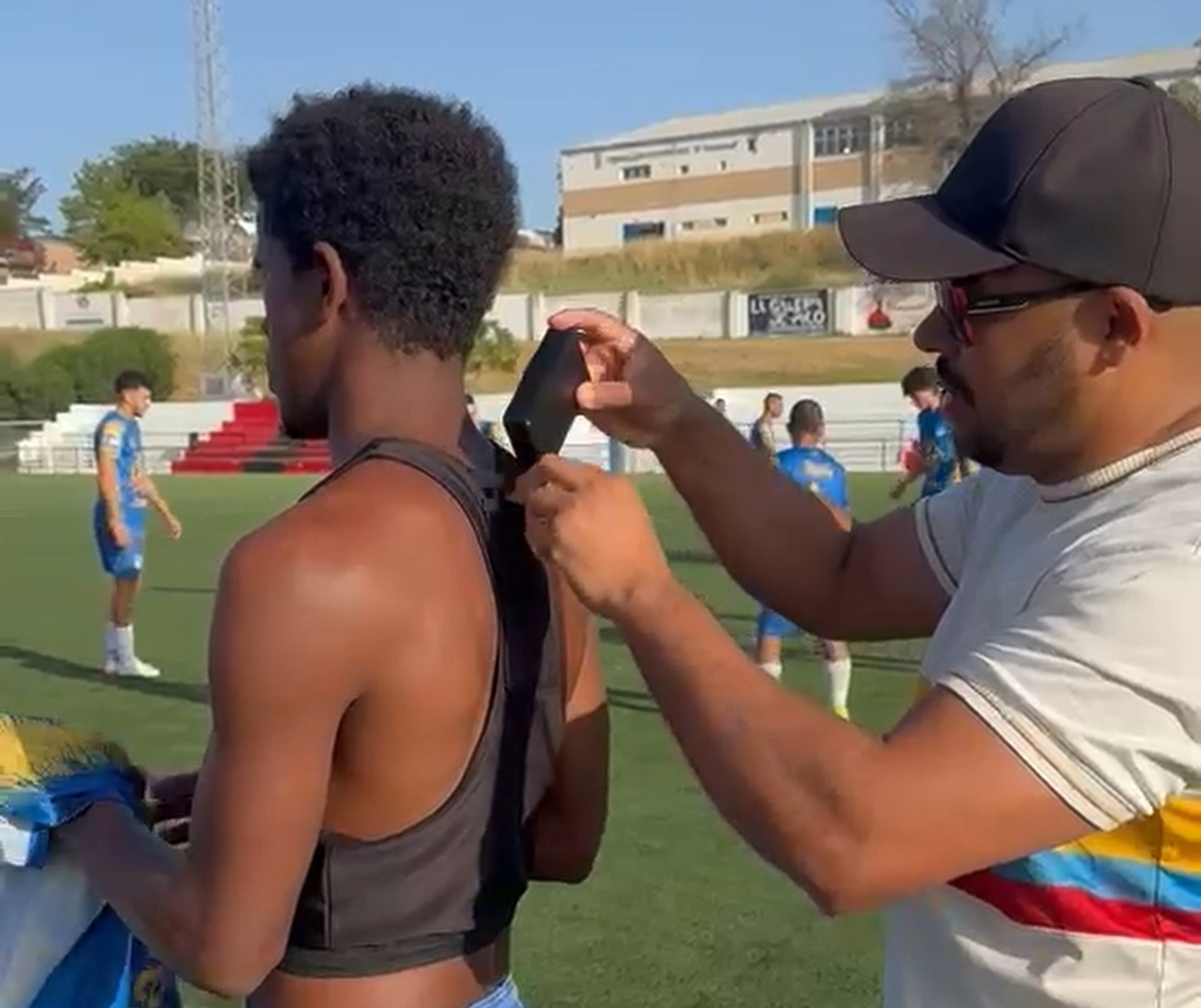 AthletAI field testing in a football tournament environment
